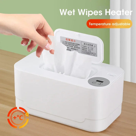Portable Baby Wipe Warmer with LED & USB