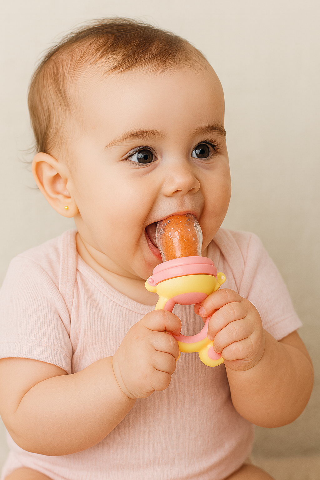 Baby Snack & Chew Feeder – BPA-Free Fruit Nibbler