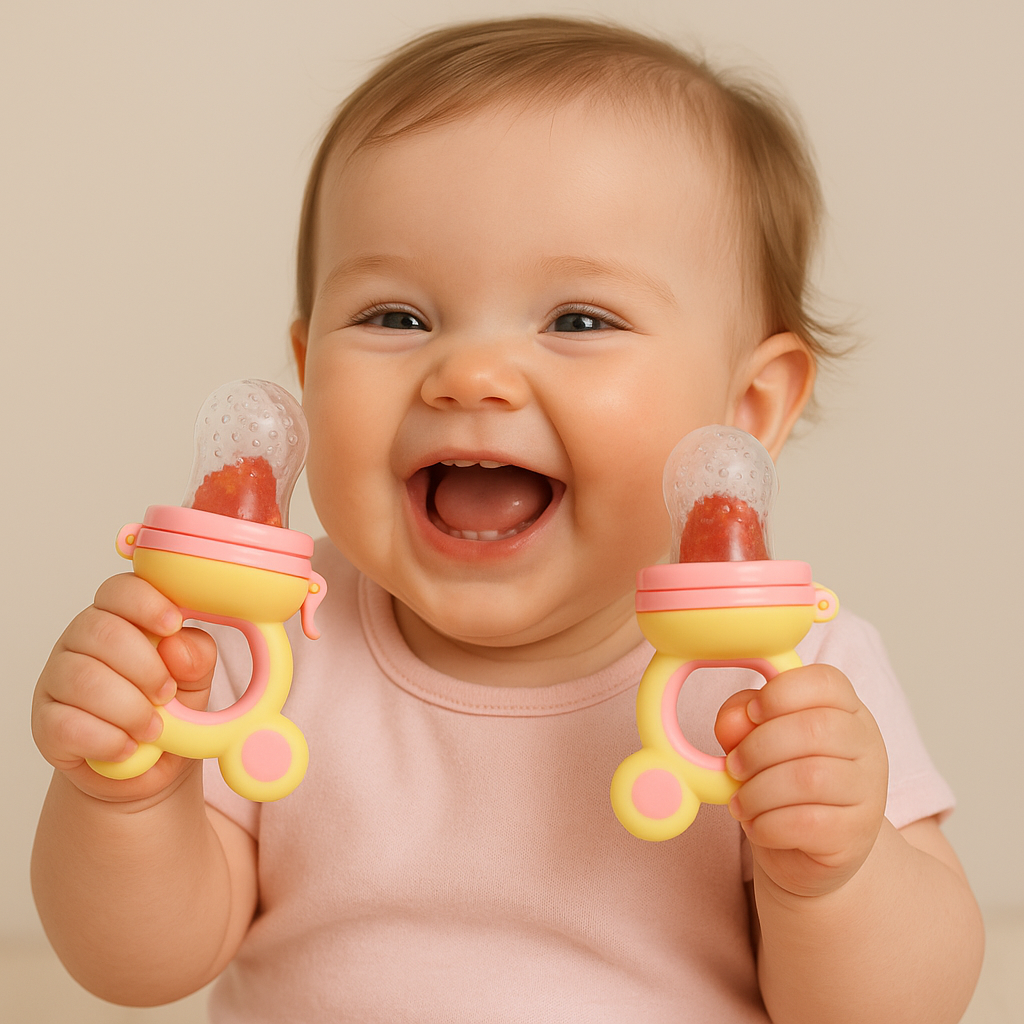 Baby Snack & Chew Feeder – BPA-Free Fruit Nibbler