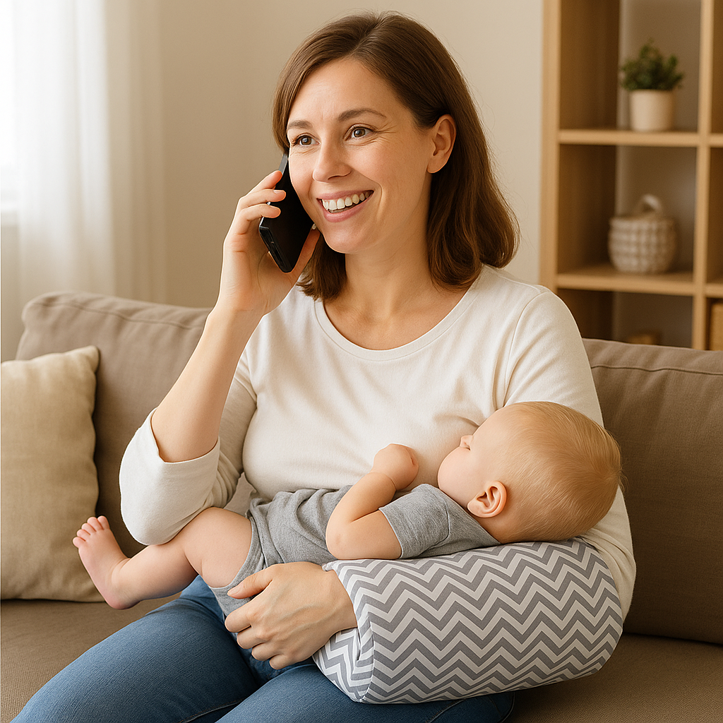 Cozy nursing Cradle Arm Pillow