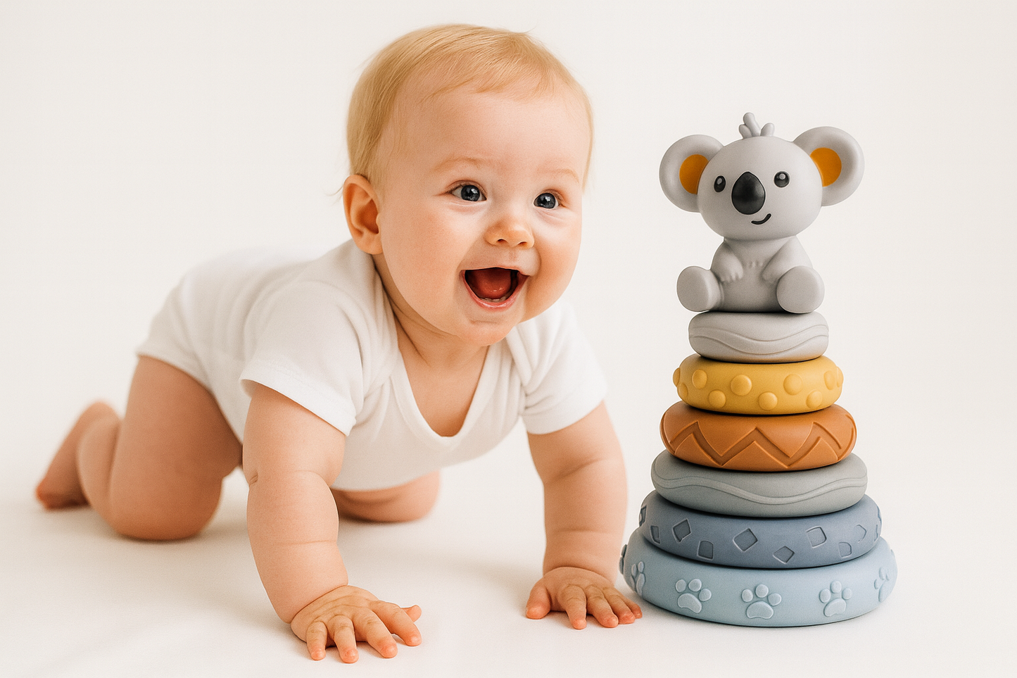 Koala Cuddles Montessori Stack & Learn Set