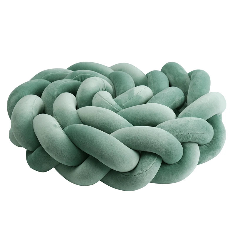 NEW Braided Bed Bumper For Baby 3