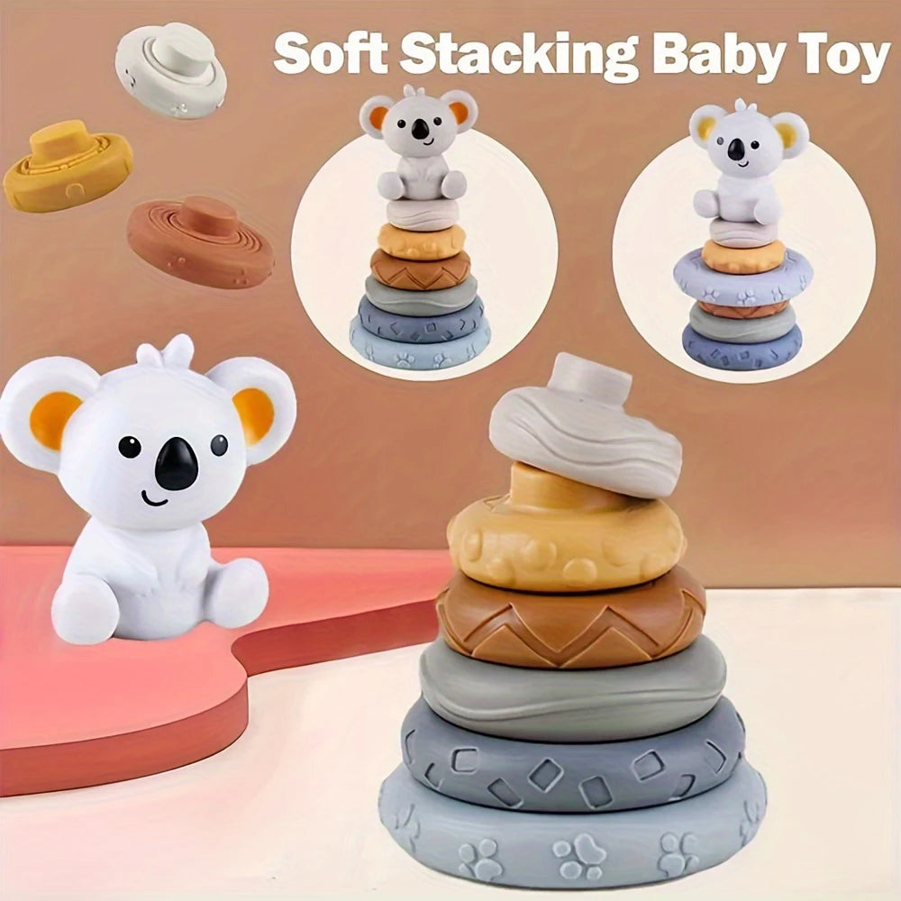 Koala Cuddles Montessori Stack & Learn Set
