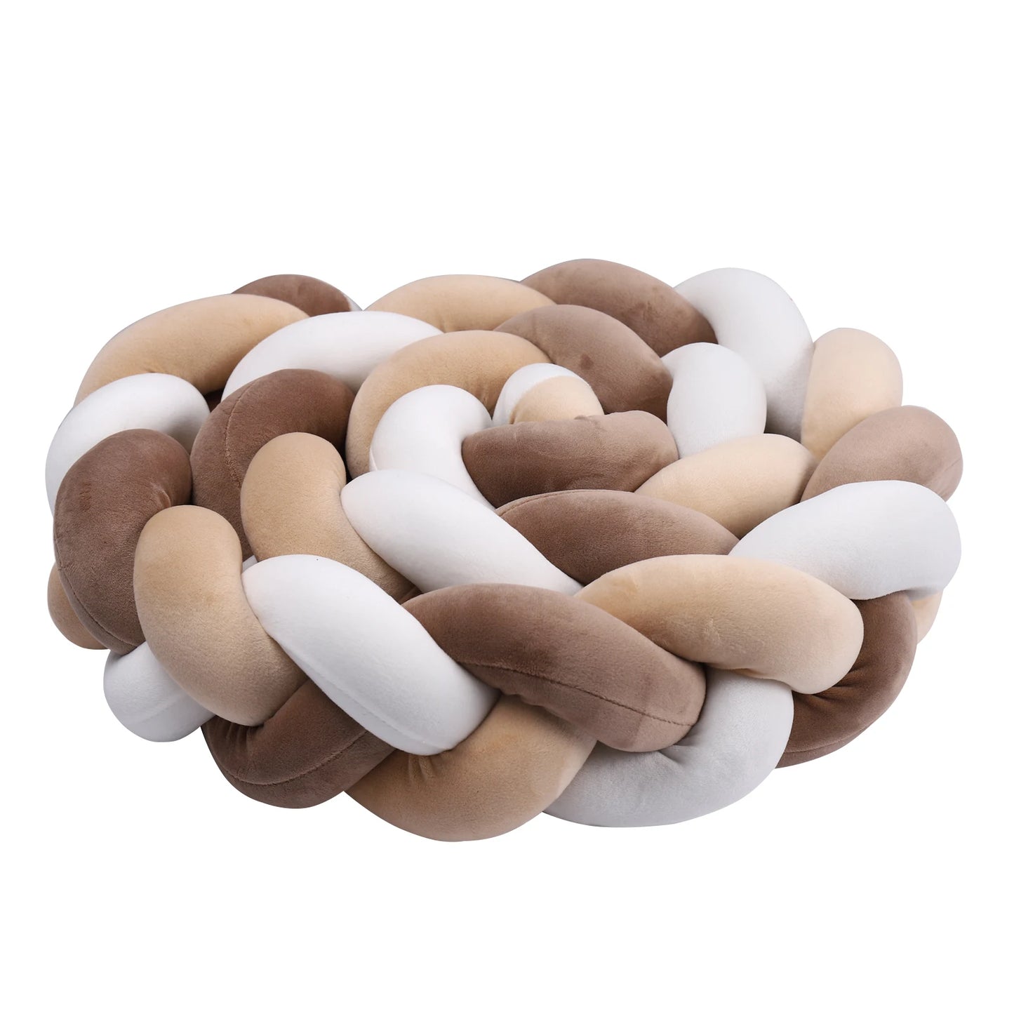 NEW Braided Bed Bumper For Baby 2