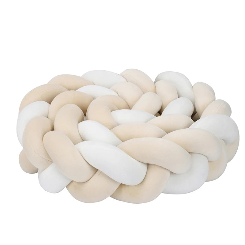 NEW Braided Bed Bumper For Baby 2