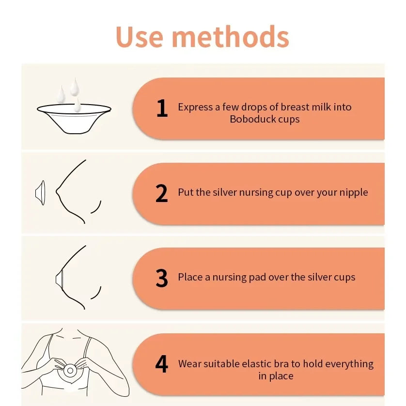 The Original Silvering Nursing Cups