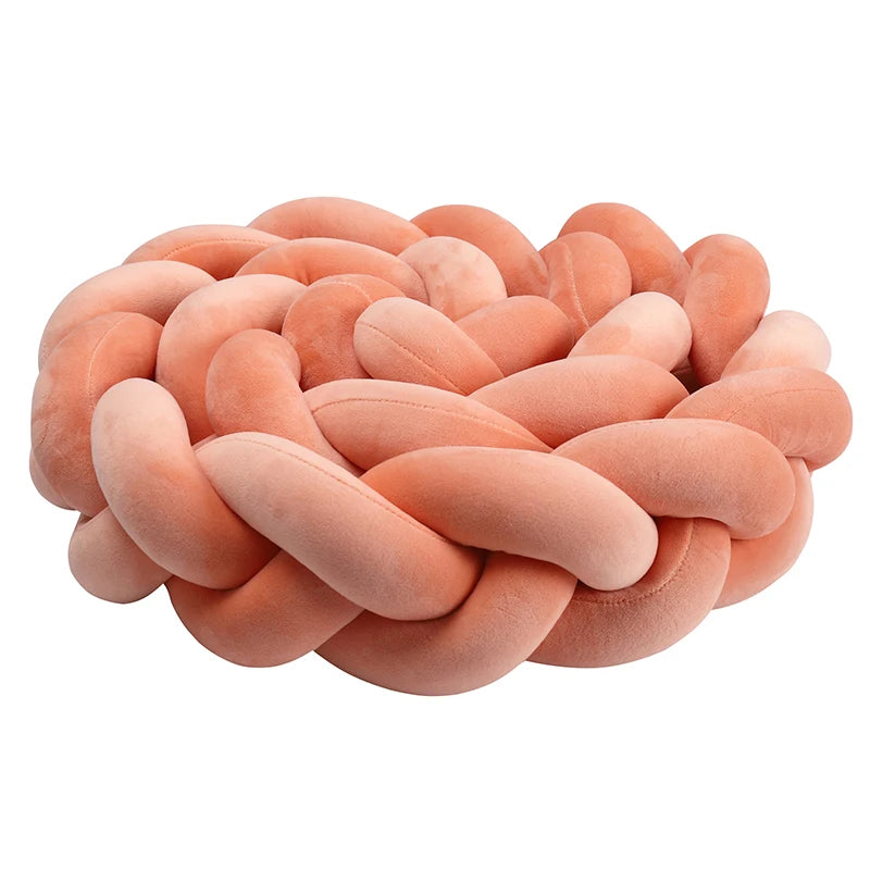 NEW Braided Bed Bumper For Baby 3