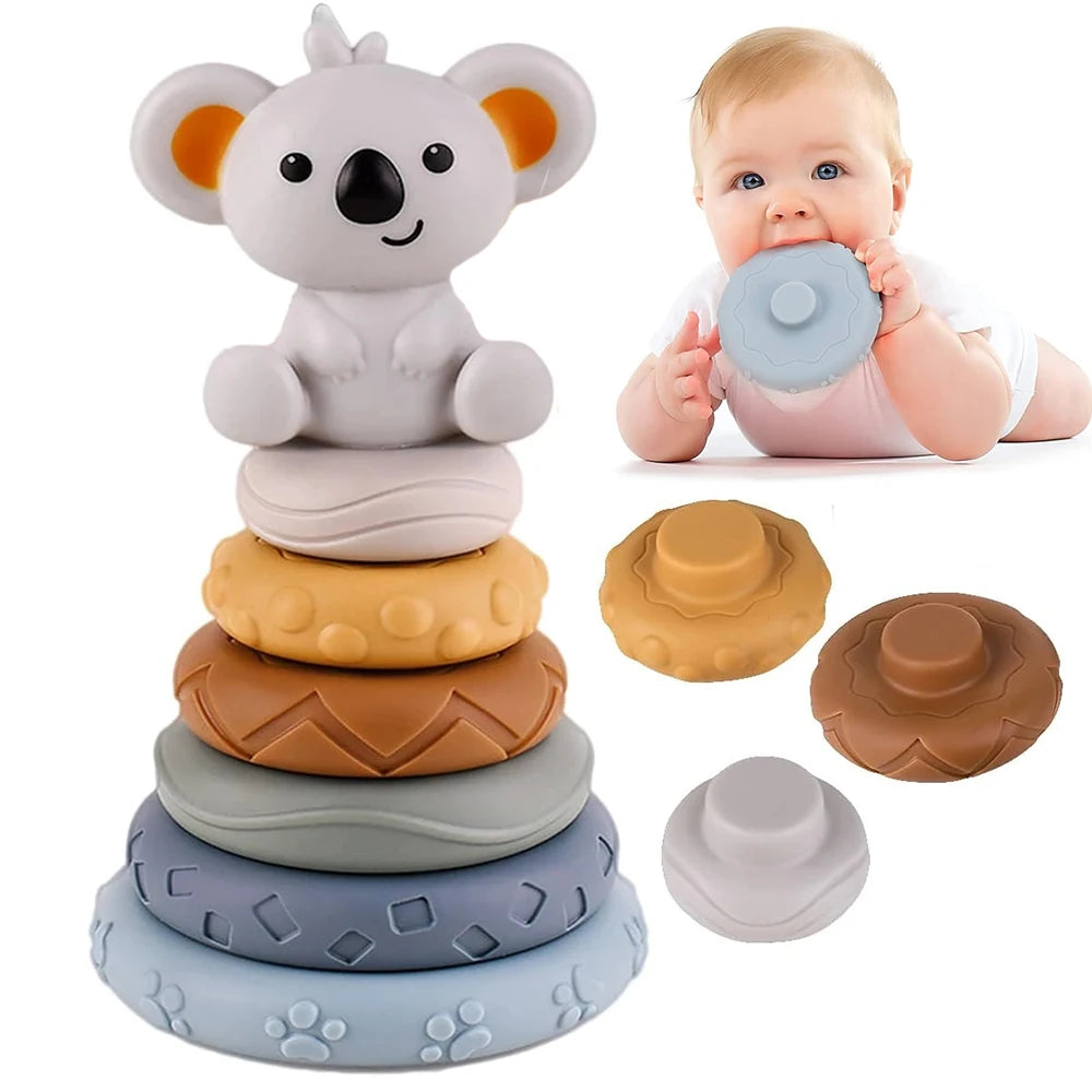 Koala Cuddles Montessori Stack & Learn Set