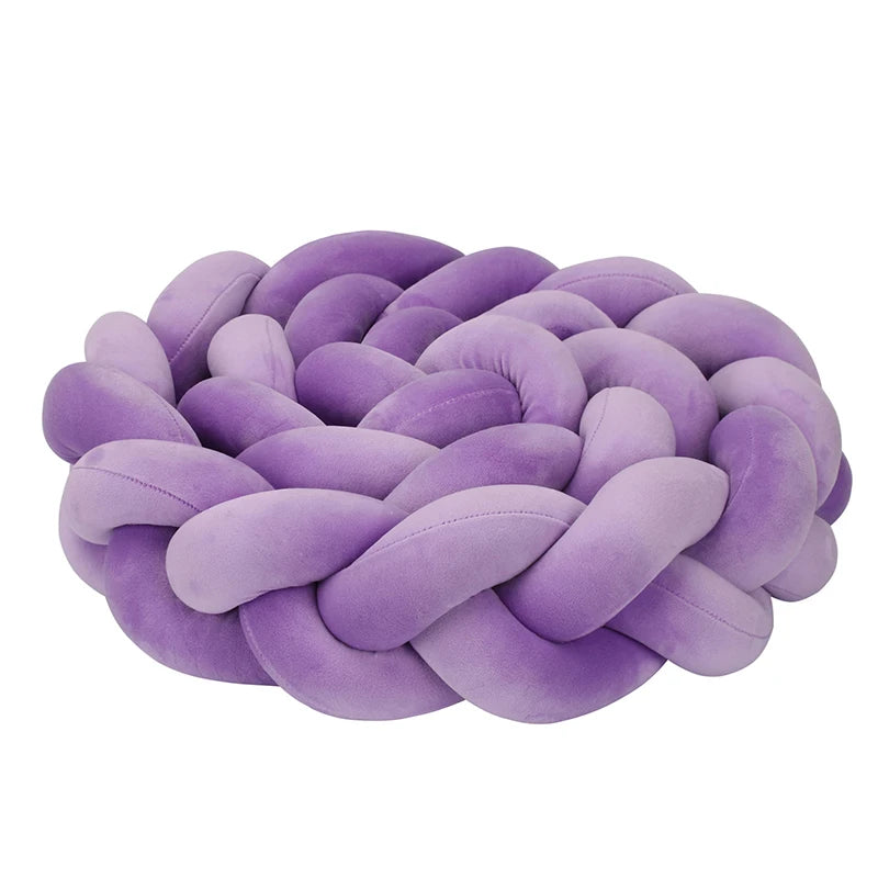 NEW Braided Bed Bumper For Baby 2