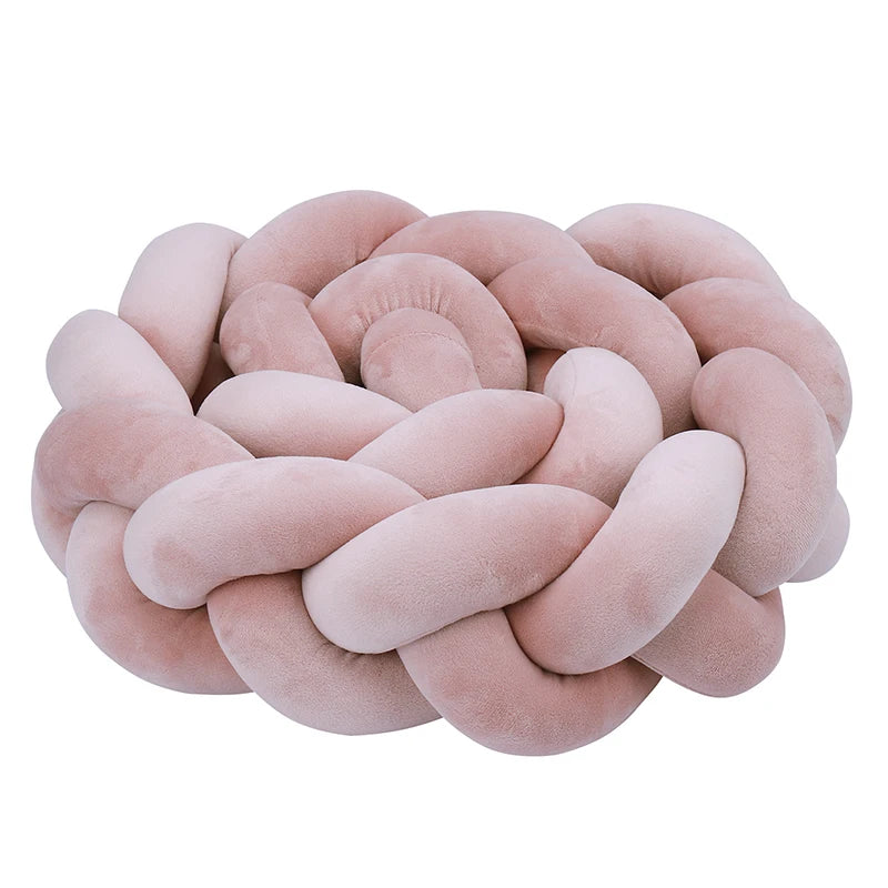 NEW Braided Bed Bumper For Baby 3