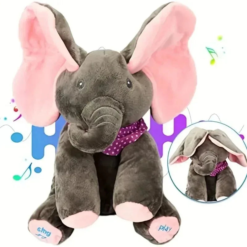 Peekaboo Melody Elephant Toy 1/2pc