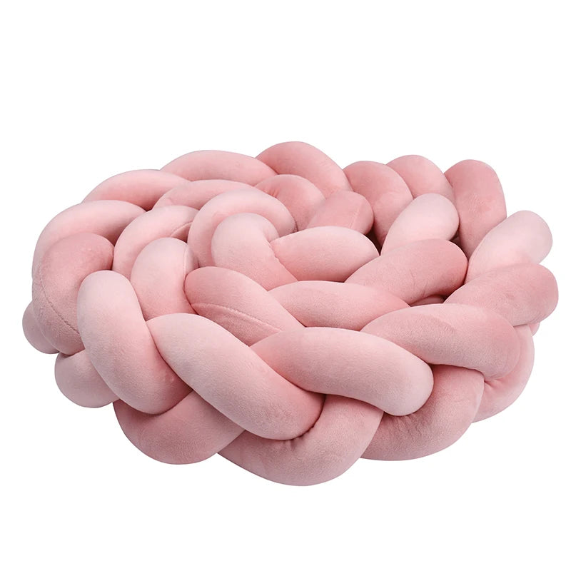 NEW Braided Bed Bumper For Baby 3