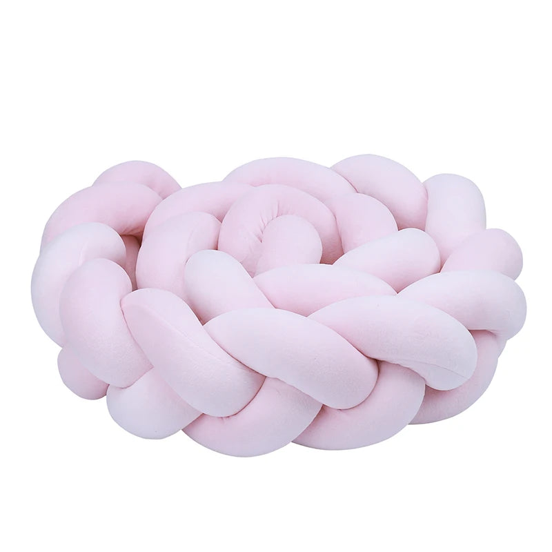 NEW Braided Bed Bumper For Baby 2