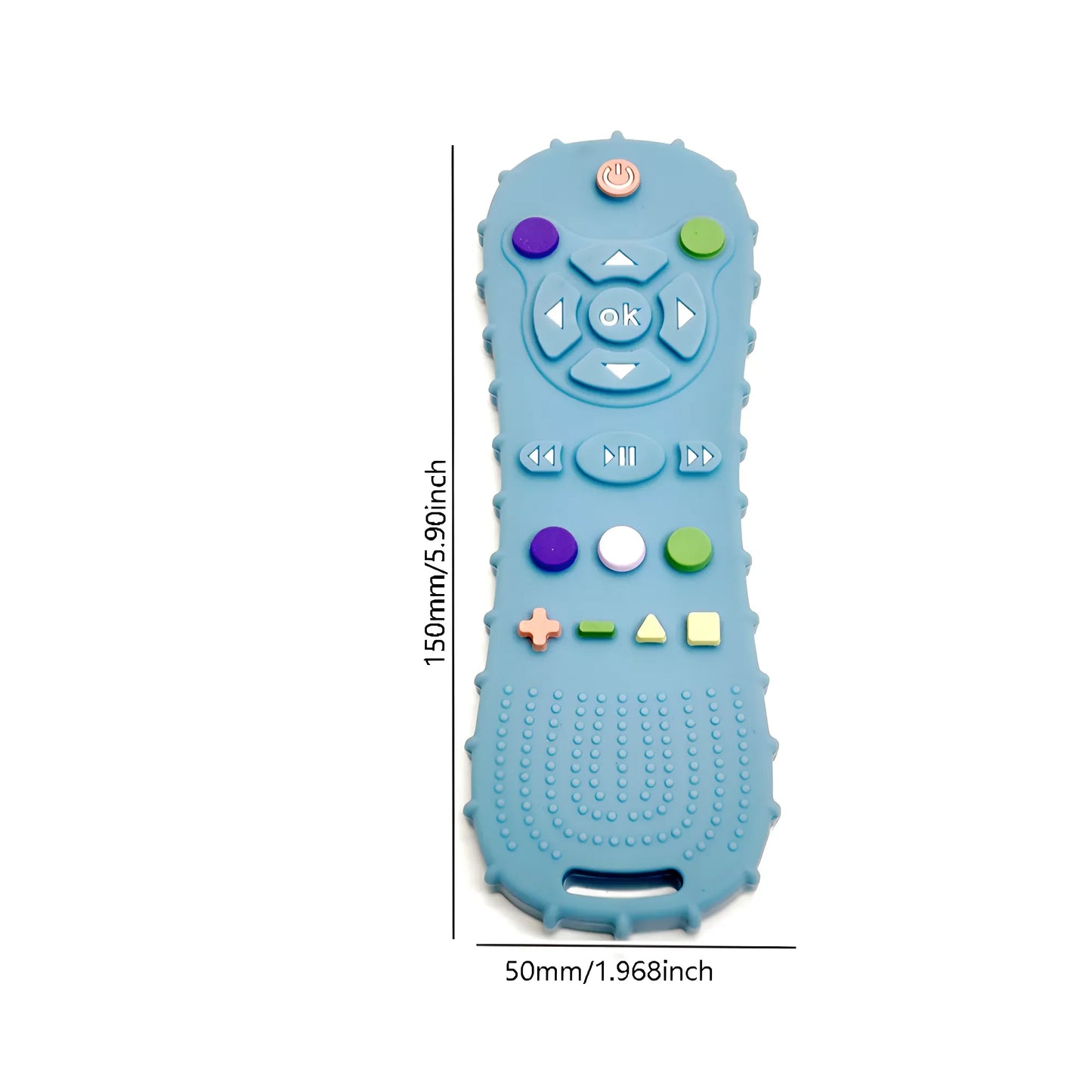 My First Remote – Silicone Teether for Happy Little Hands 1pc or set of3