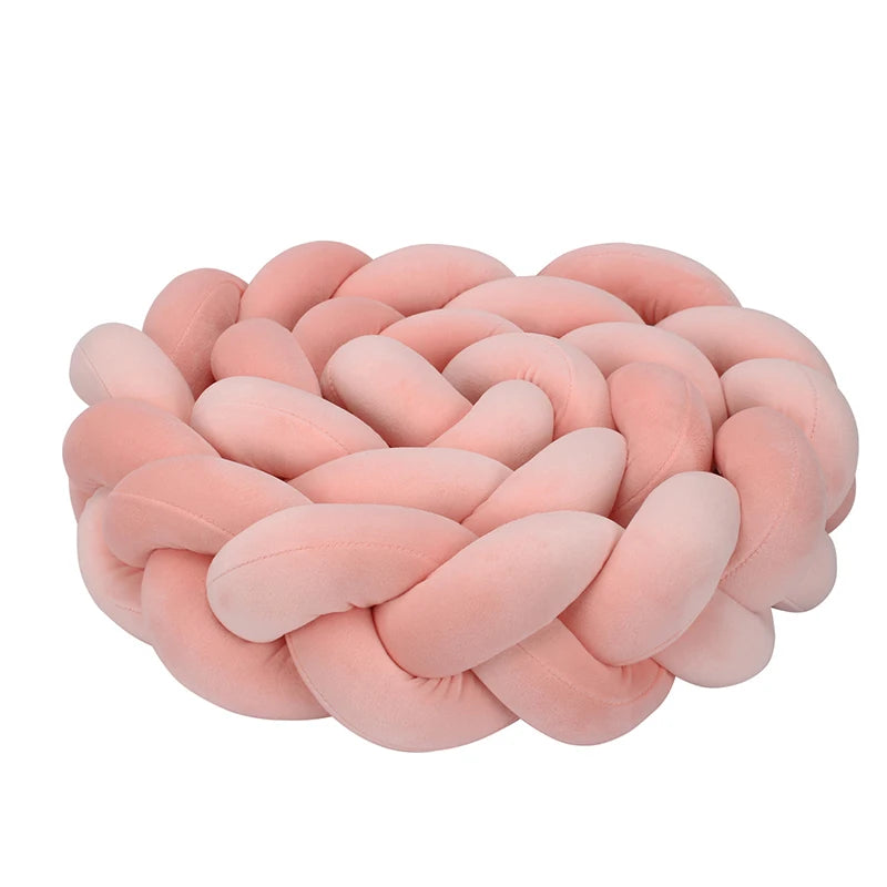 NEW Braided Bed Bumper For Baby 3