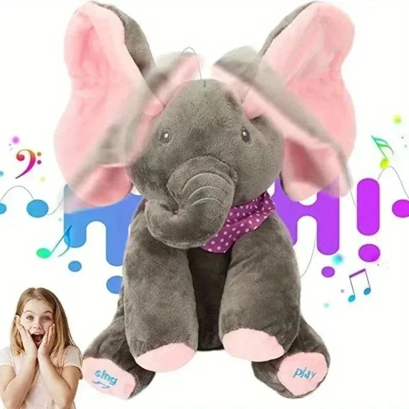 Peekaboo Melody Elephant Toy 1/2pc