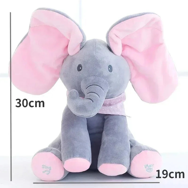 Peekaboo Melody Elephant Toy 1/2pc