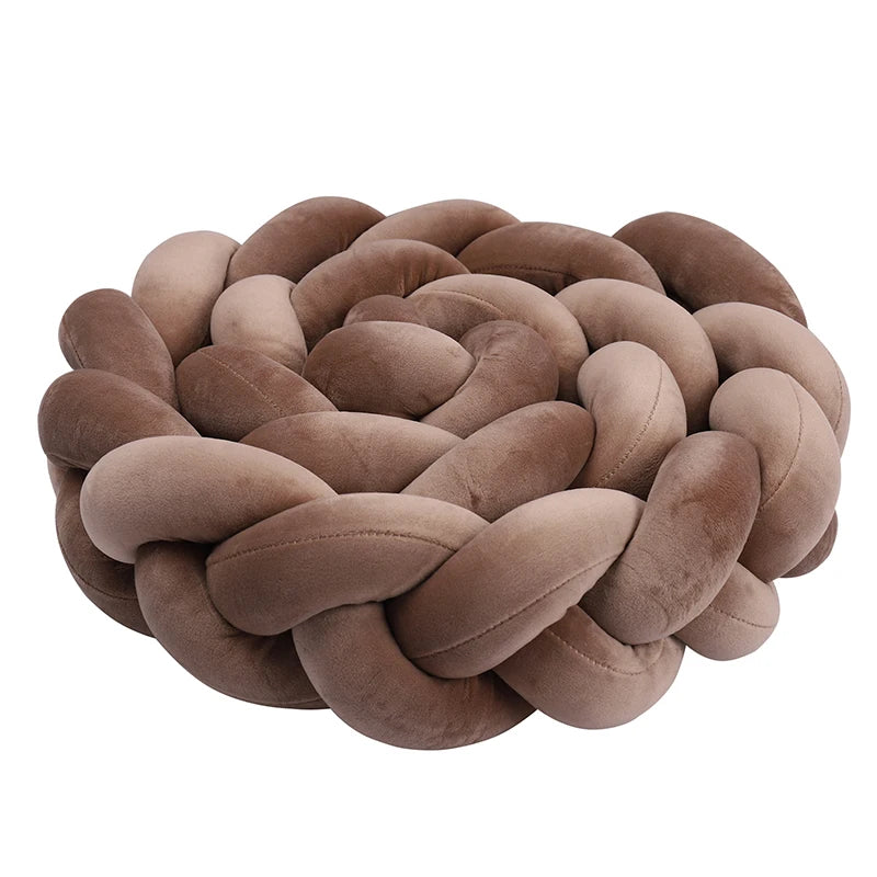 NEW Braided Bed Bumper For Baby 3