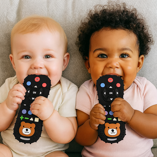 My First Remote – Silicone Teether for Happy Little Hands 1pc or set of3