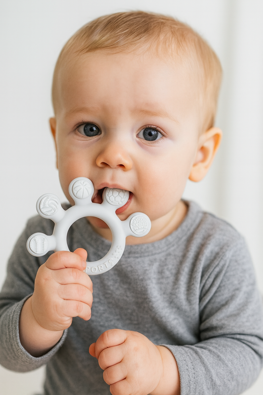Adorable Teether Toy – Safe Silicone Gift for Teething Babies